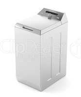 Silver top load washing machine