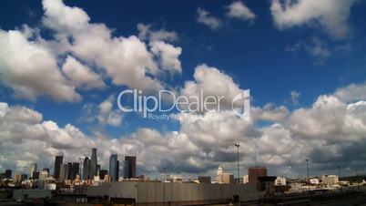 Cloudy LA Time-lapse, Wide