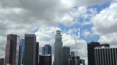 Cloudy Downtown LA