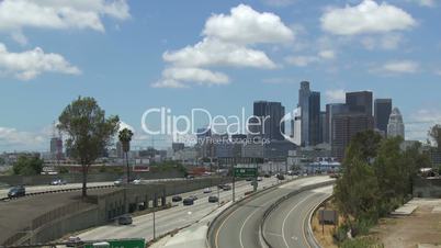 Downtown Los Angeles 101 Freeway