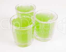 Green apple juice