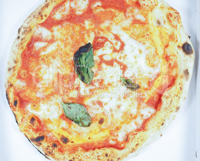 Margherita pizza