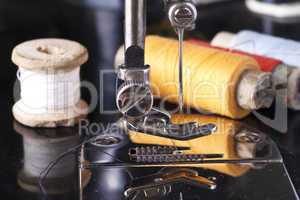 vintage the sewing machine