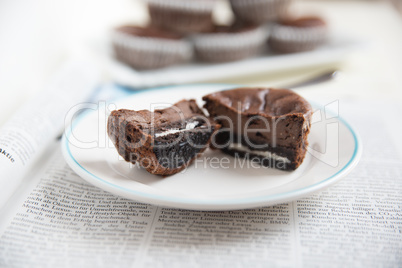 Schokoladen Doppelkeks Cupcakes