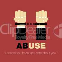 poster about abuse