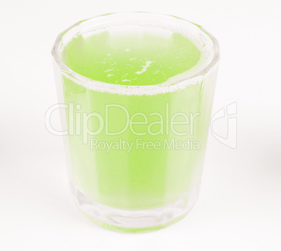 Green apple juice