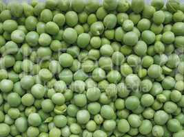 Green peas vegetable background