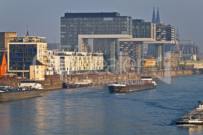 Rheinauhafen Köln, Siebengebirge, Kranhäuser, Köln