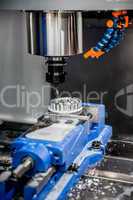 Metalworking CNC milling machine.