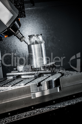 Metalworking CNC milling machine.