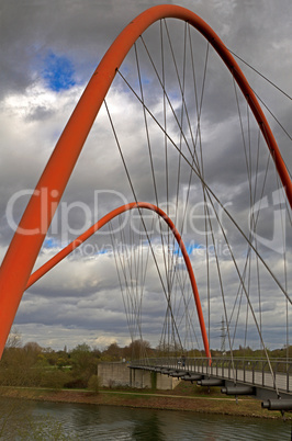 Bogenbrücke über den Rhein-Herne-Kanal