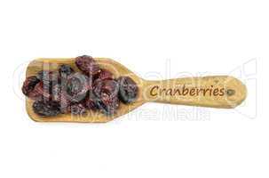 Getrocknete Cranberries