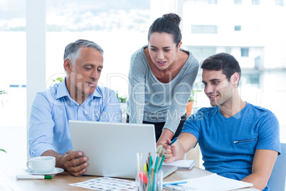 Business people in a meeting at the office