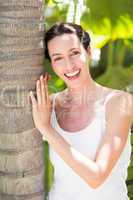 woman smiling at the camera