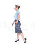 Businesswoman walking