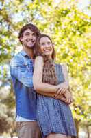 couple in the park