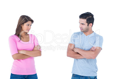 Couple having a dispute