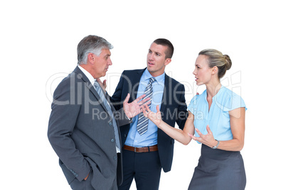Business people having a disagreement