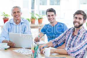 Business team in a meeting