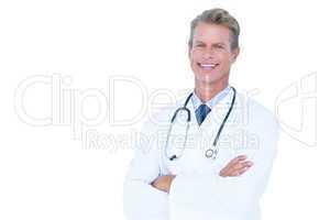 Male doctor standing