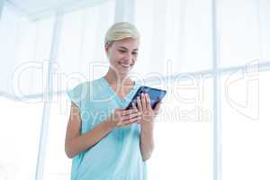 Businesswomen with a digital tablet