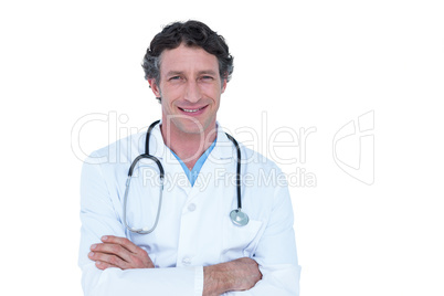 Doctor smiling at the camera