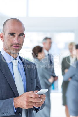 Business team during meeting