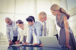 Business team during meeting