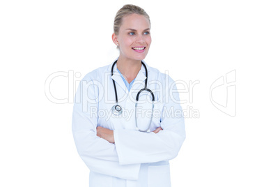 image of doctor smiling with arms crossed