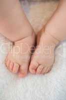 Beautiful feet of baby