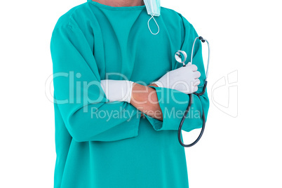 image of a surgeon