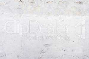 Grungy white concrete wall background