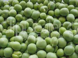 Green peas vegetable background