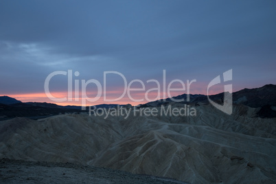 Zabriskie Point, Death Valley National Park, Kalifornien, USA