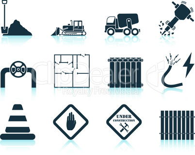 Set of construction icon