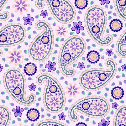 Oriental cucumbers seamless pattern