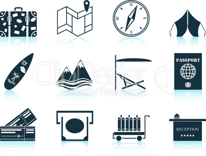 Set of travel icon