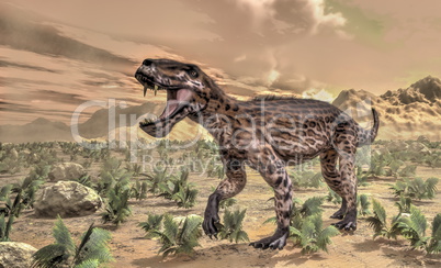 Lycaenops dinosaur - 3D render