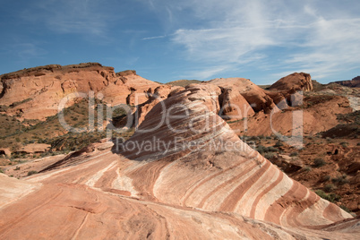 Fire Wave, Valley of Fire, Nevada, USA