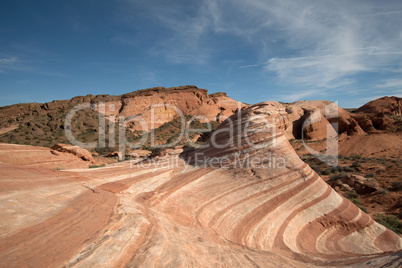 Fire Wave, Valley of Fire, Nevada, USA