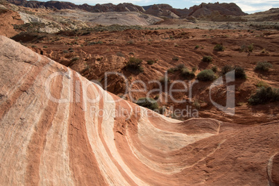 Fire Wave, Valley of Fire, Nevada, USA