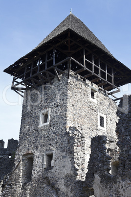 The ruins of the old castle