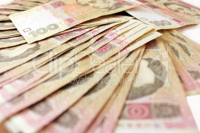 Ukrainian money of value 100