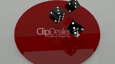 Rolling the Dice realistic 3d