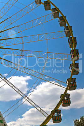 Riesenrad, Jahrmarkt, Rummel