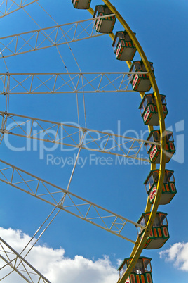 Riesenrad, Jahrmarkt, Rummel