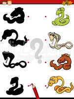 education shadows game cartoon