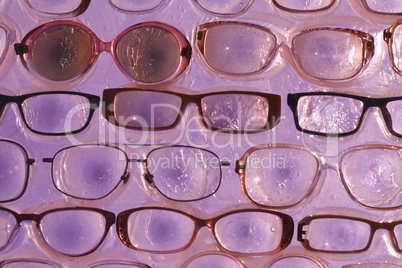 abstract background glasses for eyes