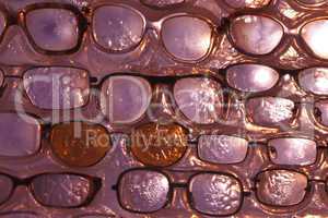abstract background glasses for eyes
