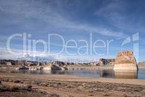 Lone Rock, Lake Powell, Arizona, USA